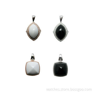 2014 Fashion Silver Stone Pendant, OEM/ODM Orders Welcomed, Fine Personalized Jewelry for WomenNew